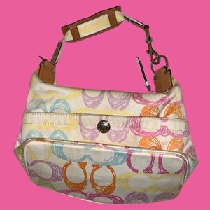 COACH PASTEL SHOULDER BAG